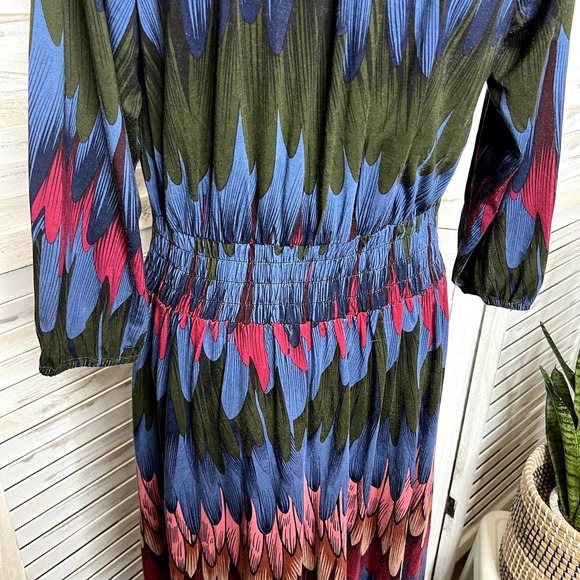 Soft SURROUNDINGS Women's Ancient Isle Shirt Dress Multicolor NEW Medium Petite - Picture 13 of 16